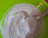 A picture of step 1 of Bajra ki raab/pearl millet smoothy.