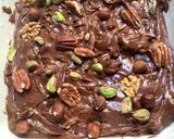 Une image de l'étape 7 de Brownie chocolat 🍫 noix de pécan 🍁🌰pistaches 🍰.
