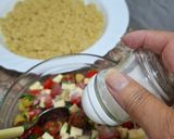 A picture of step 7 of Quinoa Mediterranean Salad.