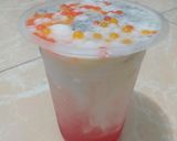 Foto langkah ke 4 dari resep Es jelly kopyor biji selasih.