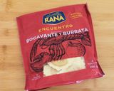 Foto del paso 4 de la receta: Raviolis tostados de Bogavante y Burrata a la crema de Romesco