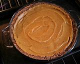 A picture of step 6 of Healthiest Pumpkin pie (sugar free, gluten free, dairy free).