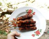 Foto langkah ke 6 dari resep Sate Kere pedas manis.