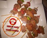 A picture of step 7 of Chicken kebab.
