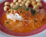 Foto del paso 3 de la receta: Congrio en salsa de pimiento