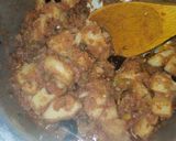 A picture of step 13 of Potato Karahi.