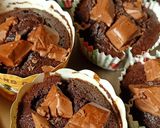 Foto langkah ke 7 dari resep Choco Banana Muffin.