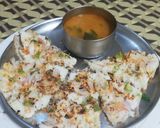 ऊत्तपम (uttapam recipe in marathi) रेसिपी स्टेप 3 फोटो 