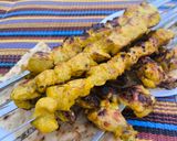 عکس مرحله 5 از دستور جوجه کباب خردلی (Mustard chicken kebab)
