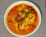 Foto langkah ke 5 dari resep Lontong Kari Ayam.