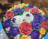 Foto langkah ke 4 dari resep Batter cream flower.