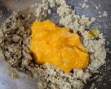 عکس مرحله 6 از دستور کوکی کدو حلوایی ترک دار (کوکی کرینکل) (Pumpkin cookies)