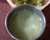 A picture of step 3 of Angoori rabri or grapes ki rabri.