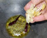 A picture of step 7 of Ghora saga Chuna paka saga.