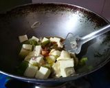 A picture of step 2 of Chilli Paneer.