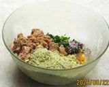Tonhal fasírt recept fázis 1 fotója