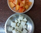 A picture of step 1 of Fruit Chaat For Navratri Fasting.