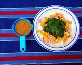 A picture of step 4 of Moringa local salad (kwadon zogale).