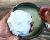 A picture of step 3 of How I made Mozzarella Cheese for first time.