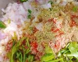A picture of step 2 of Chana Dal Chila.