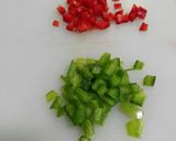 Foto del paso 2 de la receta: Arroz frito con pimientos y bacon