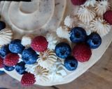 Áfonyás karamelltorta"félpucéran" gluténmentesen recept fázis 12 fotója