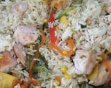 Foto del paso 9 de la receta: -Wok de: verduras, pollo y arroz-