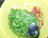Foto langkah ke 2 dari resep 49.Telur Dadar Daun Kenikir.