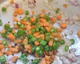 A picture of step 2 of Cornsoup#themechallenge.