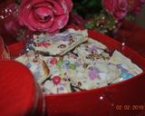 A picture of step 8 of Saltine chocolate crackers.