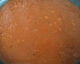 A picture of step 8 of Seyal paav (bread in onion tomato gravy).