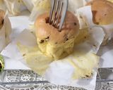 รูปขั้นตอนการทำที่ 7 ของ คัพเค้กฟักทอง Pumpkin Paper Wrapped Cupcakes