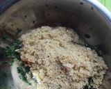 Foto del paso 2 de la receta: Masa de pizza vegana de zanahoria y quinoa/ espinaca y quinoa