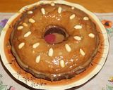 A picture of step 6 of Banana and Peanut Butter Cake.