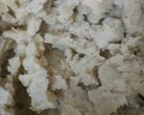 A picture of step 2 of Raw banana tikki.