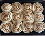 Amerikai fahéjas csiga (Cinnamon roll) recept fázis 8 fotója