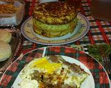Foto del paso 8 de la receta: Tortillas de papas cebollas y morrón rojo