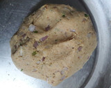 A picture of step 2 of Soya Sattu Seekh Kebab.