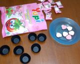 Foto langkah ke 2 dari resep Coklat hati yupi #BikinRamadanBerkesan.