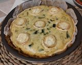 Foto del paso 6 de la receta: Quiche de calabacín con queso de cabra