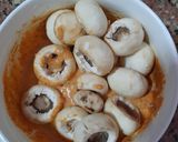 वेजिटेबल स्ट्फ्ड मशरूम (Vegetable Stuffed Mushroom Recipe in Hindi) रेसिपी चरण 2 फोटो