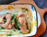 Hình bước làm 2 của món Bún giò heo