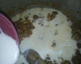 A picture of step 3 of Madondo #staplefoodrecipecontest.