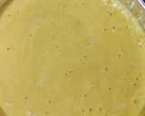 A picture of step 1 of Khaman dhokla(sweet version).