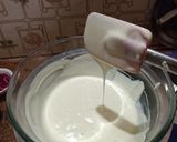 A picture of step 1 of Thandai Chocolate Pista fudge.