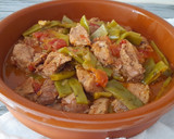 Foto del paso 4 de la receta: Ternera estofada con judías verdes