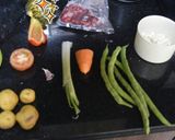 Foto del paso 1 de la receta: Sudado de Maíz peto con Habichuela🌽