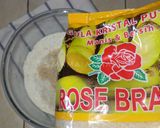 Foto langkah ke 2 dari resep Adonan Roti tanpa Ulen dengan Margarin.