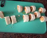 Foto del paso 6 de la receta: Canapés enrollados de atún y huevo