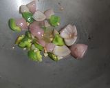 A picture of step 2 of Dry Chilli Paneer.